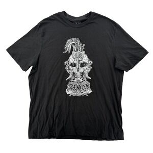 Meow Wolf Zenion Band Shirt Mens XL Black Graphic Art Music Cotton Tee NWT A30